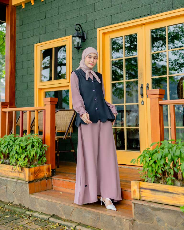 Aleva Dress Rose Black (2)